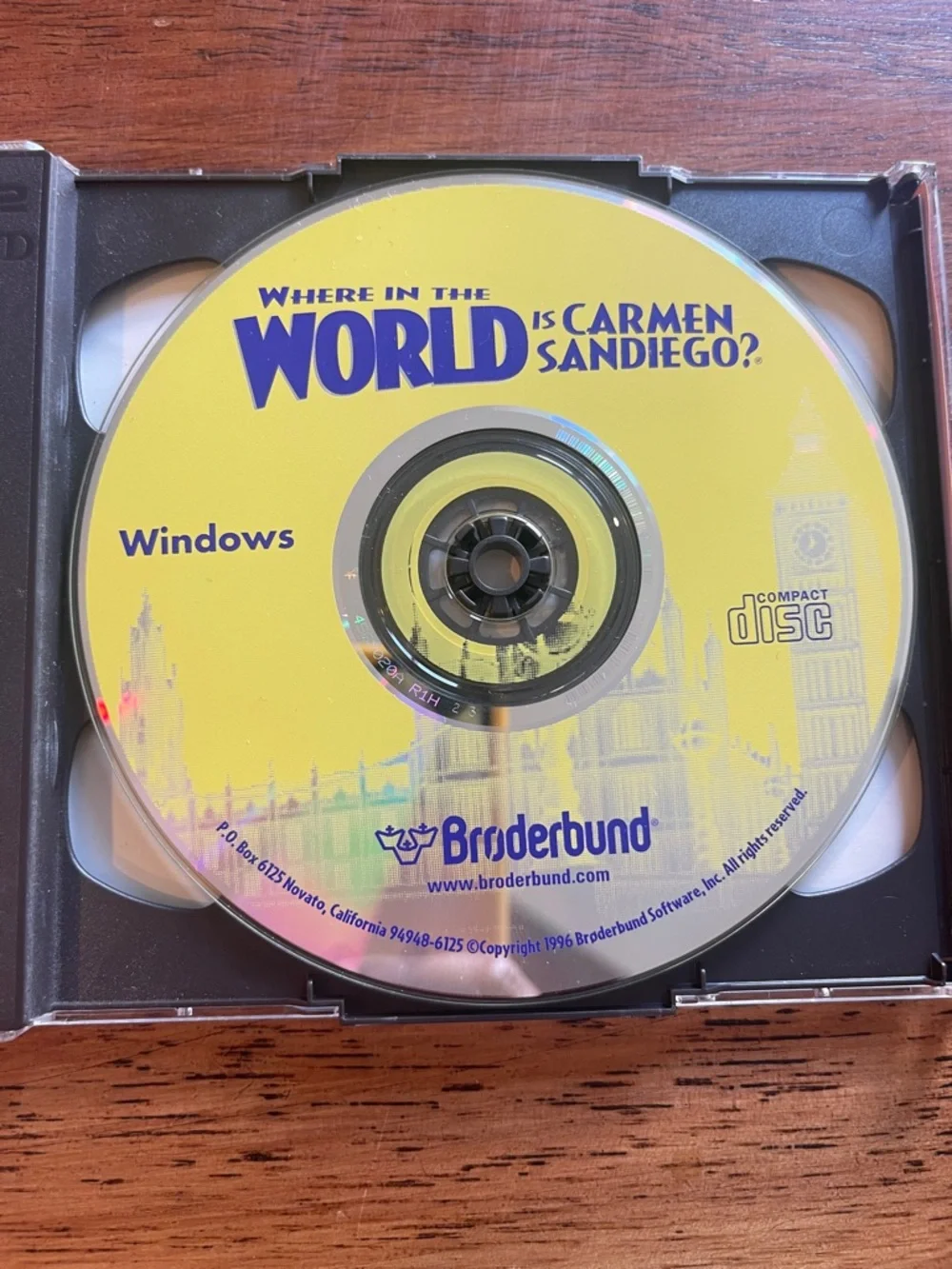 Where in the World Is Carmen Sandiego? CD-ROM